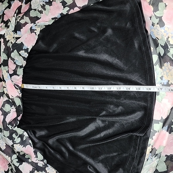 MISS AVENUE Floral High Low Dress / Size M - Picture 12 of 14